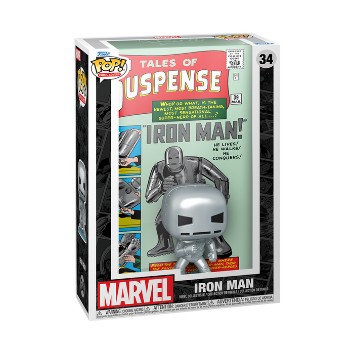 Funko Pop Comic Cover Marvel Tales of Suspense Iron Man
