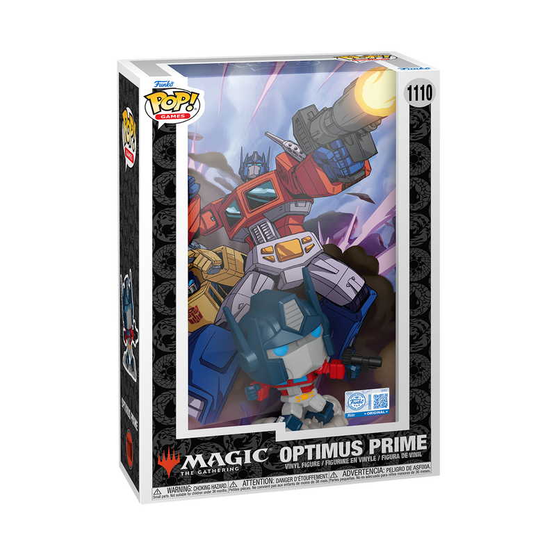 Funko POP Comic Cover: Transformers- Optimus Prime (Magic the Gathering) Special Edition