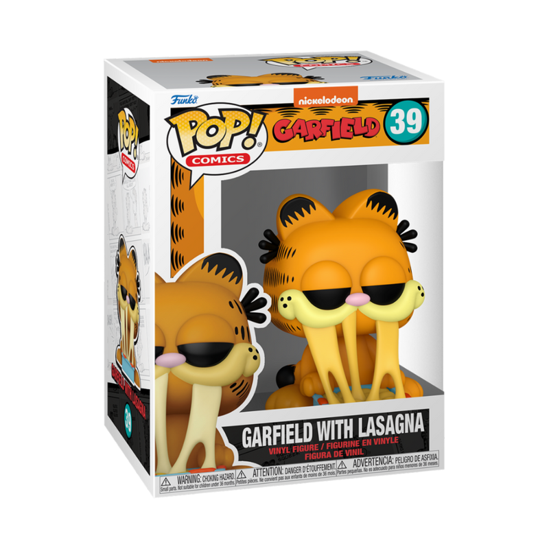 Funko POP Comics: Garfield – Garfield w/Lasagna Pan