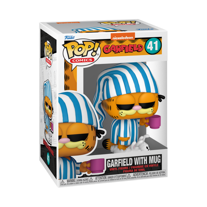 Funko POP Comics: Garfield – Garfield w/Mug