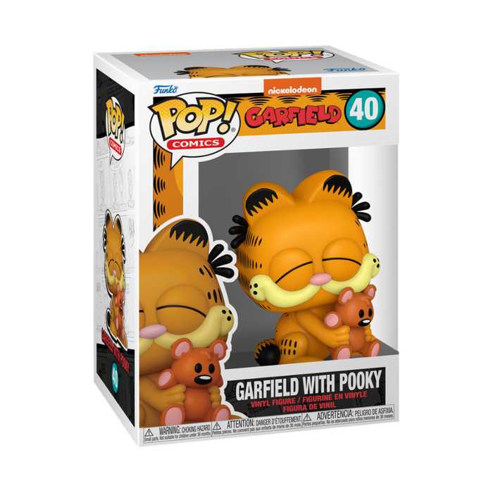 Funko POP Comics: Garfield – Garfield w/Pooky