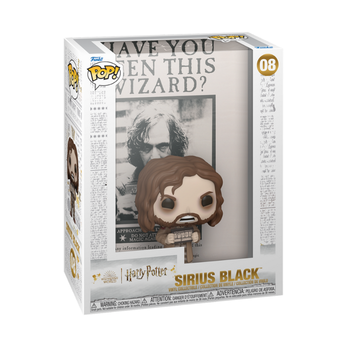 Funko POP Cover: Harry Potter Poster - Sirius Black