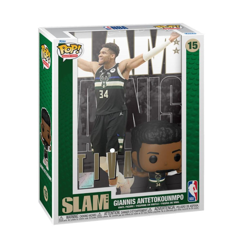 Funko POP Cover NBA Slam Giannis Antetokounmpo