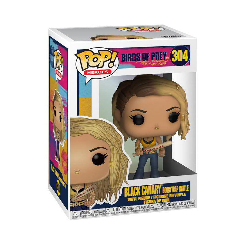 Funko POP DC Birds of Prey Black Canary Boobytrap