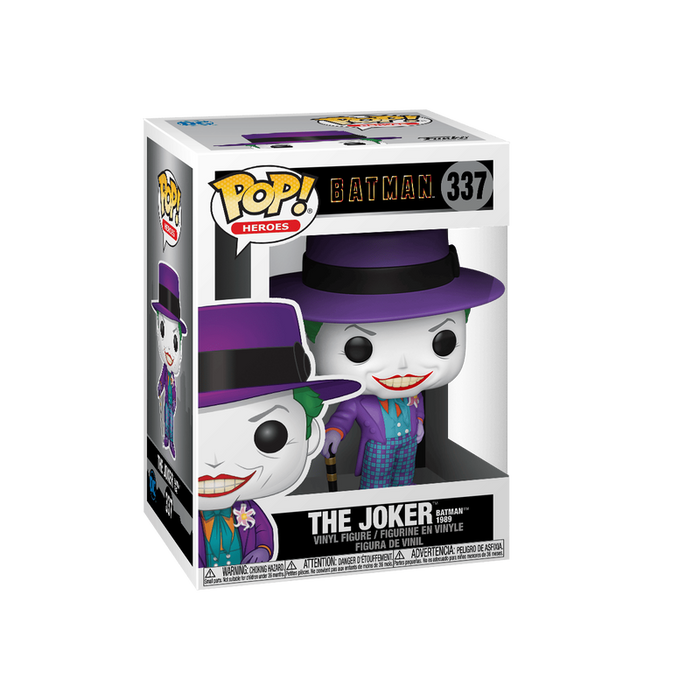 Funko POP DC Heroes: Batman 1989 -Joker w/Hat