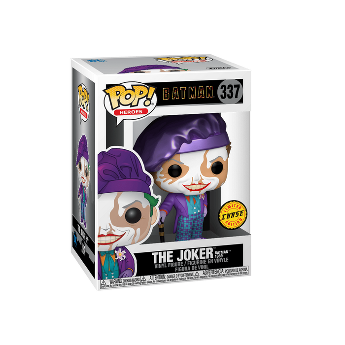 Funko POP DC Heroes: Batman 1989-Joker w/Hat with Chase