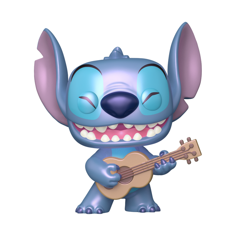 Funko  POP Deluxe 10'': Stitch with Ukulele 10"