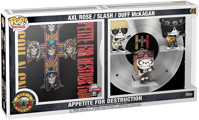 Funko POP Deluxe Album: Rock Legends Albums: Guns N' Roses - Appetite for Destruction (Outlet)