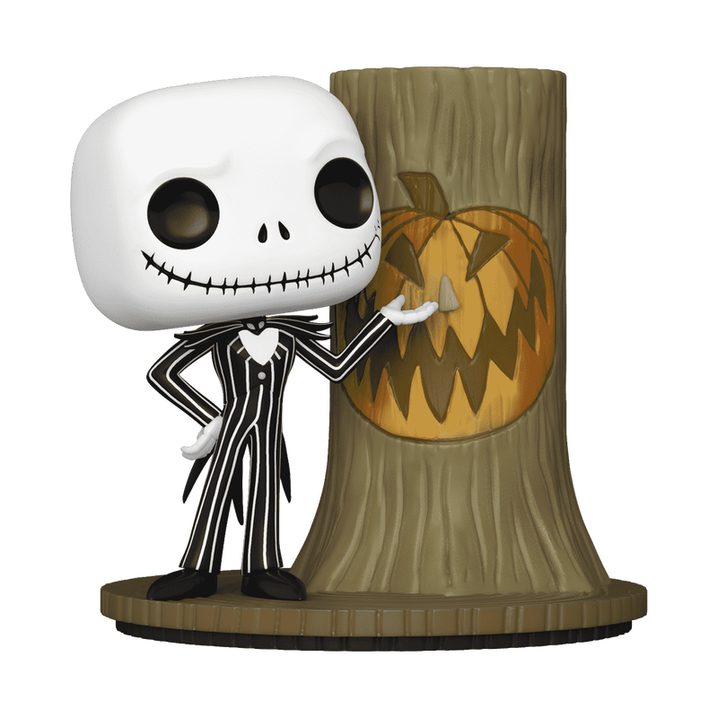 Funko POP Deluxe Disney: The Nightmare Before Christmas 30th - Jack with Halloween Door Town