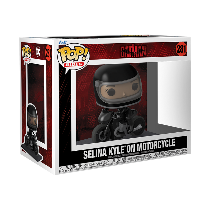 Funko POP Deluxe DC Heroes  The Batman Movie Selina on Motorcycle