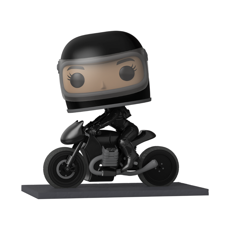 Funko POP Deluxe DC Heroes  The Batman Movie Selina on Motorcycle