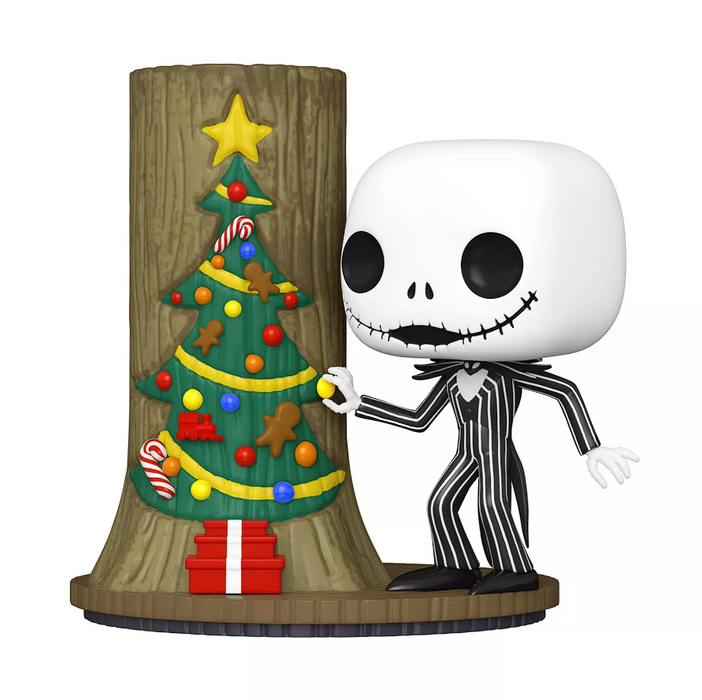 Funko POP Deluxe Figür - Disney, Nightmare Before Christmas 30th Anniversary, Jack Skellington With Christmas Door (Outlet)