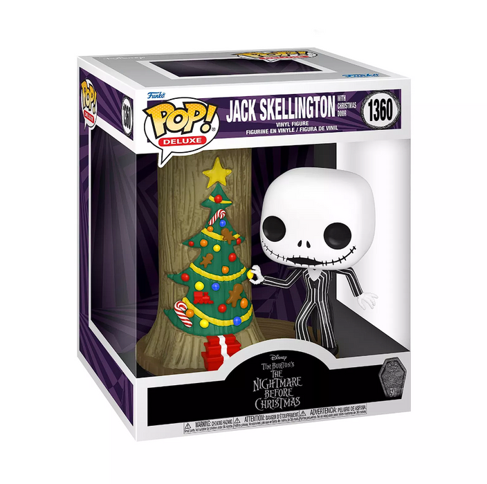 Funko POP Deluxe Figür - Disney, Nightmare Before Christmas 30th Anniversary, Jack Skellington With Christmas Door (Outlet)