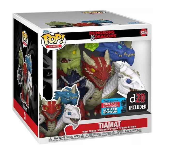 Funko POP - Deluxe  Dungeos & Dragons 6' - Tiamat