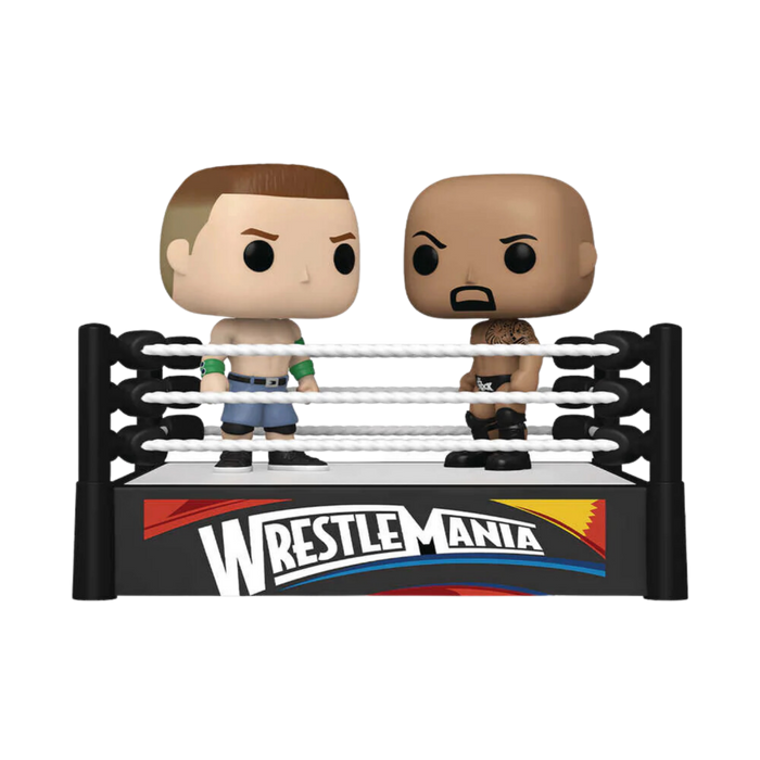 Funko POP Deluxe WWE- Cena vs Rock