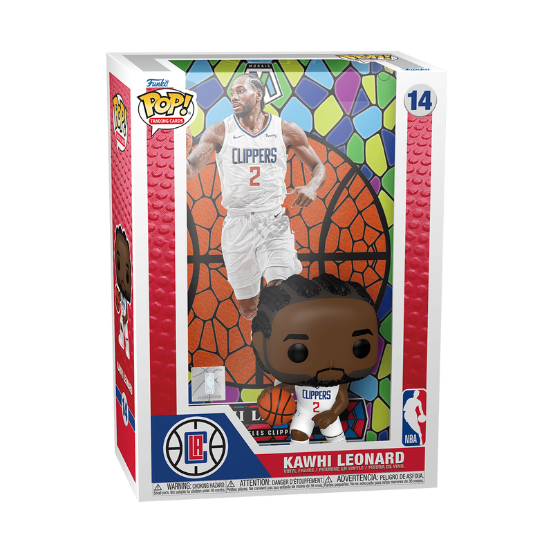 Funko POP - Deluxe Trading Cards - NBA Kawhi Leonard (Mosaic) Outlet