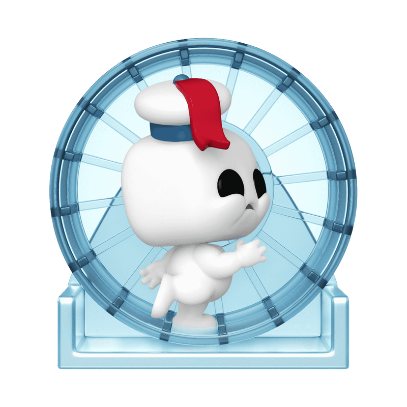 Funko POP Deluxe Ghostbusters - Mini Puft in Hamster Wheel
