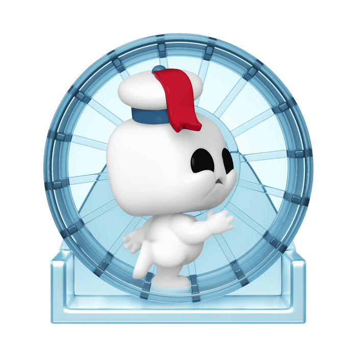 Funko POP Deluxe Ghostbusters - Mini Puft in Hamster Wheel