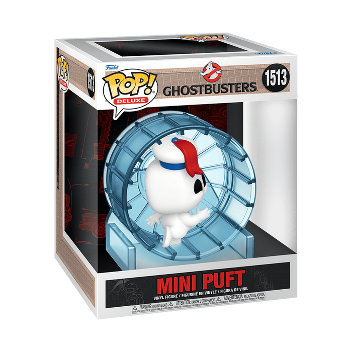 Funko POP Deluxe Ghostbusters - Mini Puft in Hamster Wheel