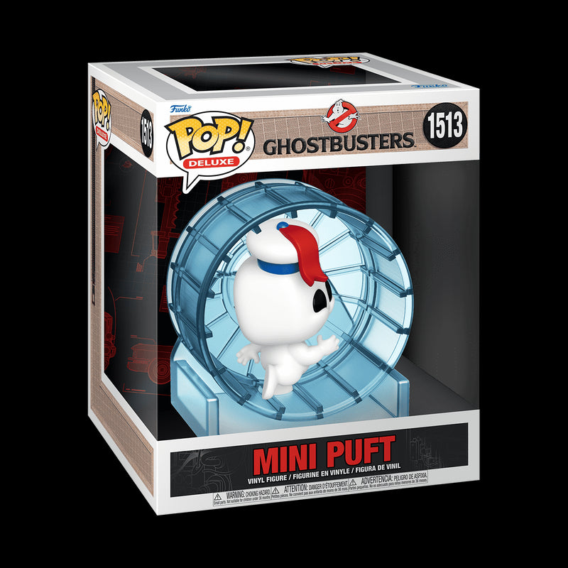Funko POP Deluxe Ghostbusters - Mini Puft in Hamster Wheel (Outlet)