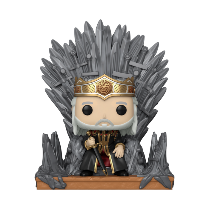 Funko POP Deluxe House Of The Dragon Viserys on Throne
