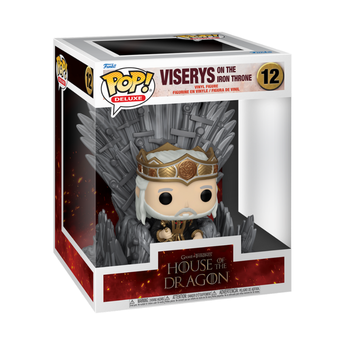 Funko POP Deluxe House Of The Dragon Viserys on Throne