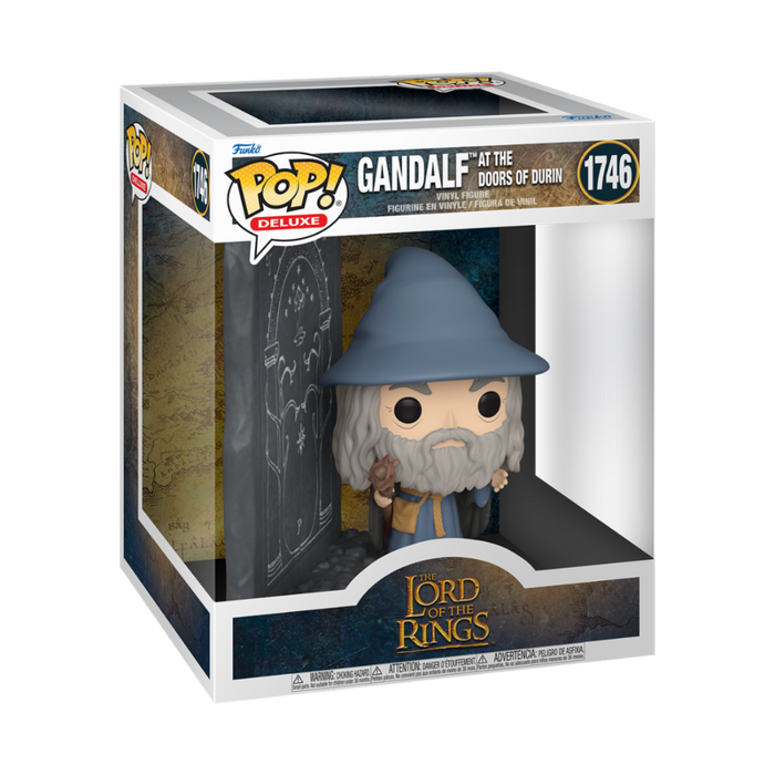 Funko POP Deluxe Lord of the Rings: Gandalf With Doors of Durin