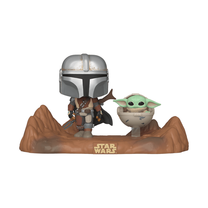 Funko Pop Figure Moment: Mandalorian-Mandalorian&amp;Child