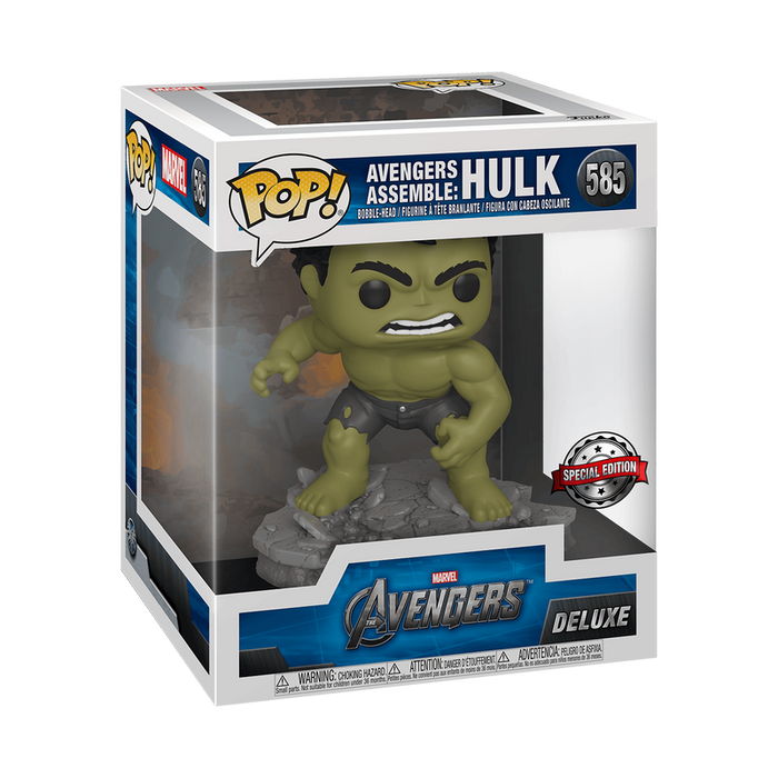 Funko POP Deluxe Marvel  Avengers Assemble 6'' Hulk Special Edition
