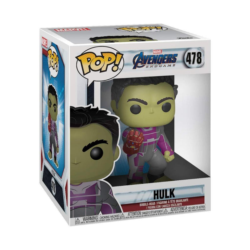 Funko POP Deluxe Marvel Avengers Endgame 6" Hulk with Gauntlet