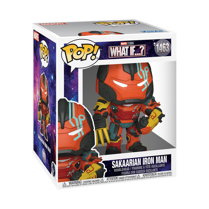Funko POP Deluxe Marvel: What If S2 - Sakaarian Iron Man 6"