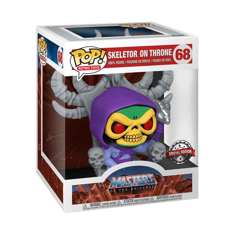 Funko POP Deluxe Master Of The Universe Skeletor on Throne