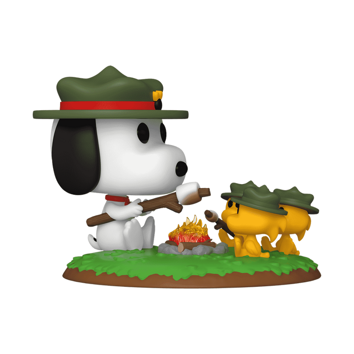 Funko POP Deluxe: Peanuts - Snoopy & Beagle (Camping)