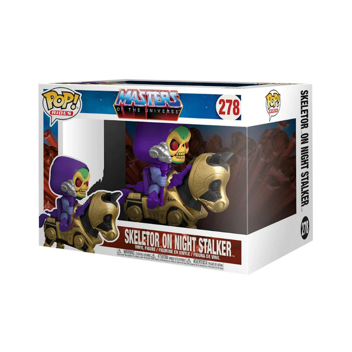 Funko Deluxe Pop Figure - Rides: Master Of The Universe- Skeletor with Night Stalker
