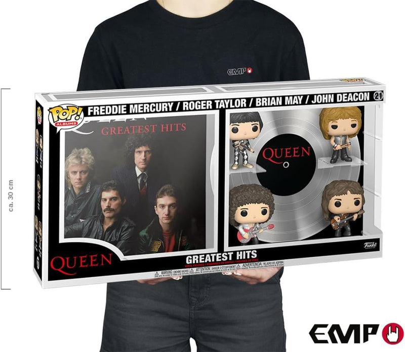 Funko POP Deluxe Rock Legend POPAlbum DeluxeQueen Greatists Hits