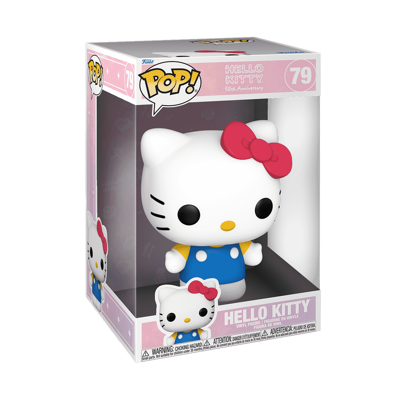 Funko POP - Deluxe Sanrio - Hello Kitty (50th Anniversary) 10'