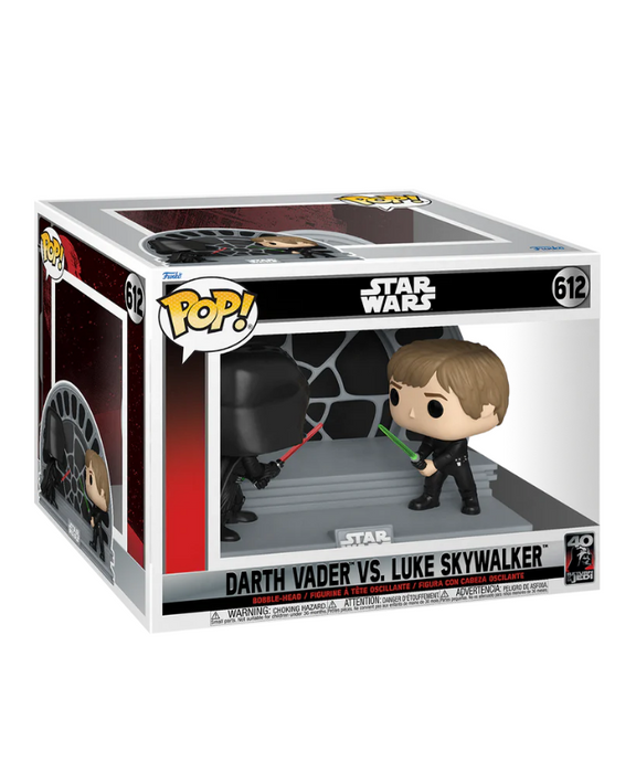 Funko POP Deluxe: Star Wars - RotJ 40th- Luke vs Vader