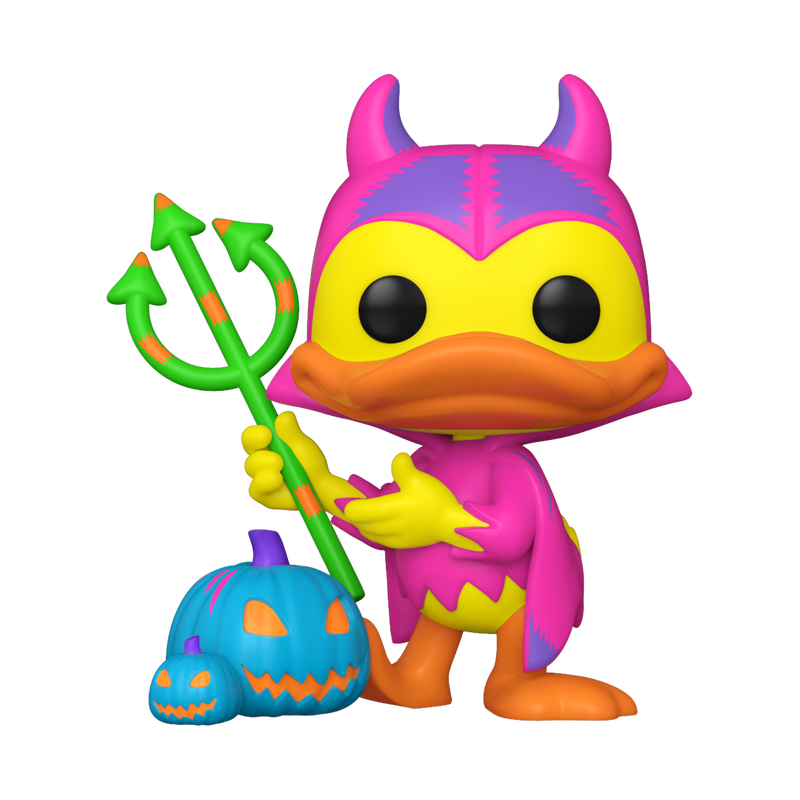Funko POP - Disney Devil Donald with Pumpkin Chase