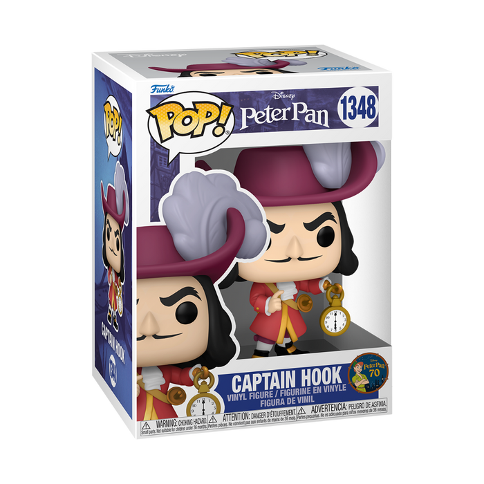 Funko POP Disney Peter Pan 70th Captain Hook