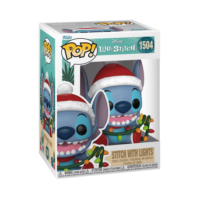 Funko POP Disney: Stitch Holiday – Stitch w/Lights