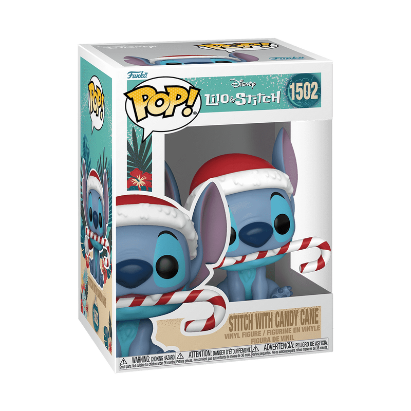Funko POP Disney:  Stitch with Candy Cane