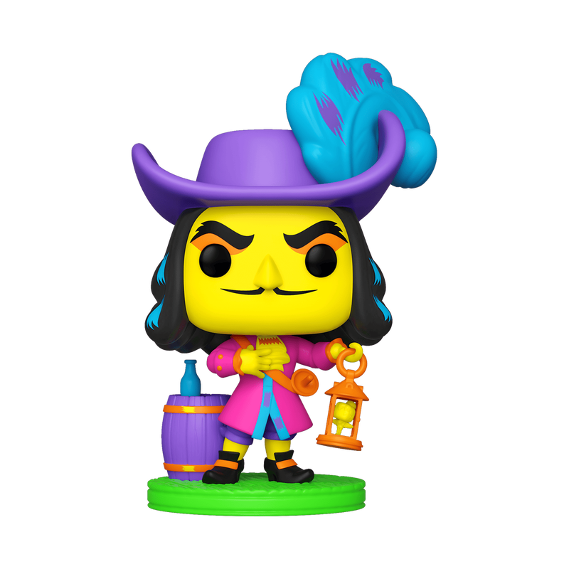 Funko POP Figure Disney: Villains- Captian Hook(Blacklight)