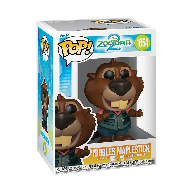 Funko POP - Disney Zootopia 2 - Nibbles Maplestick