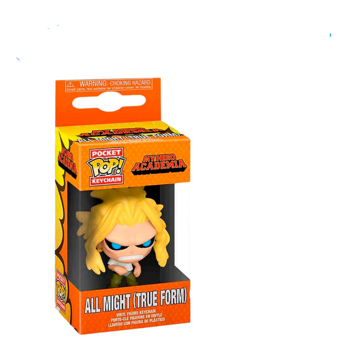 Funko Pop Figure Keychain: My Hero Academia- All Might (True Form)