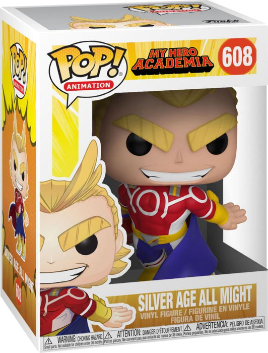 Funko Pop Figure: Animation: My Hero Academia - All Might (Silver Age)