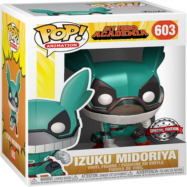 Funko POP Figür - Animation: My Hero Academia,  Deku with Helmet Special Edition