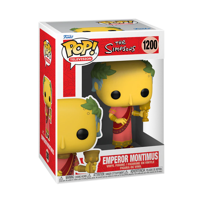 Funko Pop Figure: Animation: Simpsons Emperor Montimus