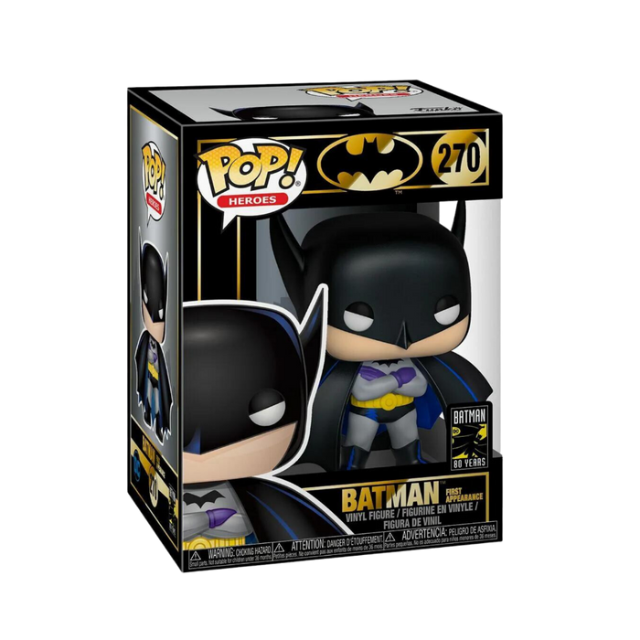 Funko POP DC Heroes Batman 80th Bob Kane Batman (1st Appearance)