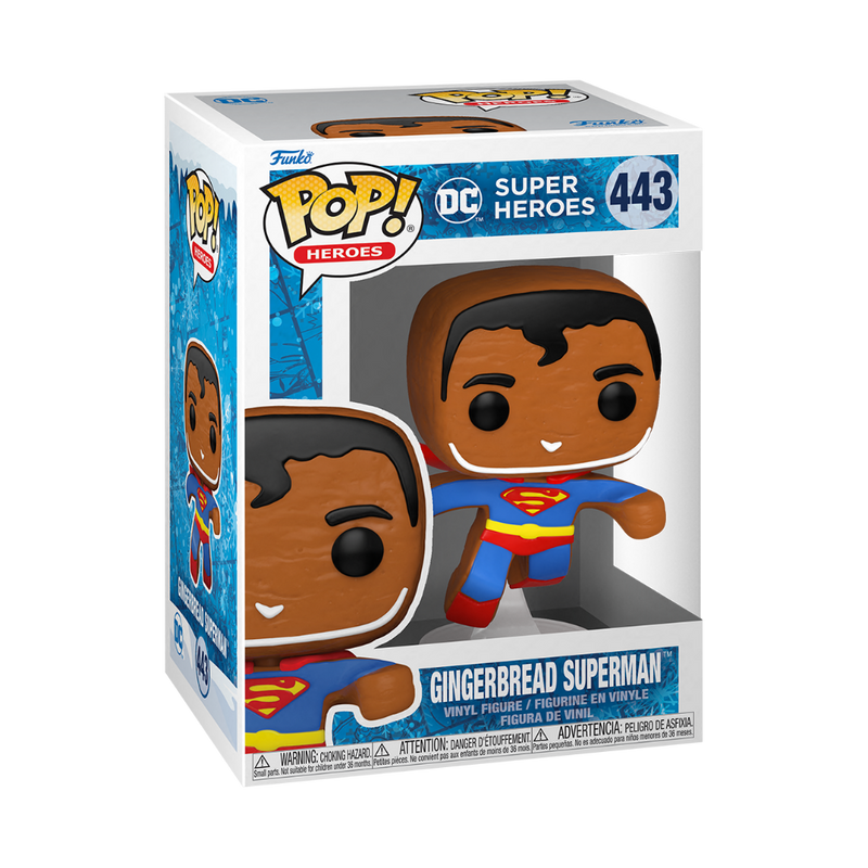 Funko POP DC Holiday Gingerbread Superman