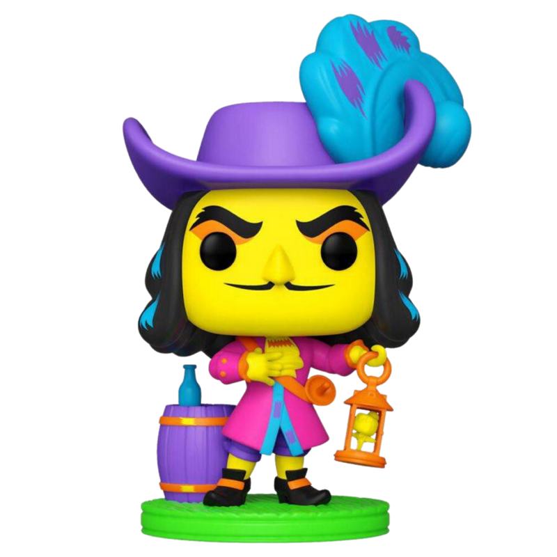 Funko POP Figure Disney: Villains- Captian Hook(Blacklight)